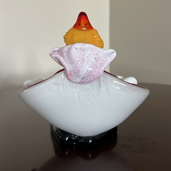 Murano Blown Glass Sculptured Whimsical Clown - Picture 7 of 13